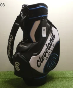Buy Cleveland Golf CG 6-Way Staff Bag Black White